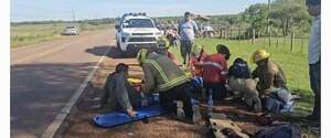 Accidente en el tramo Carapeguá-Acahay deja tres heridos - Policiales - ABC Color