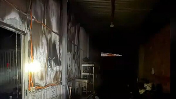 Incendio por posible cortocircuito afecta a una fábrica de toallas en Ñemby