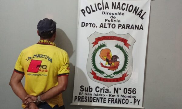 Atrapan a sujeto que violentó a su pareja