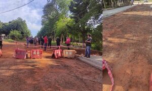 Avenida que conduce al puente de la Integración terminó como “callejón”