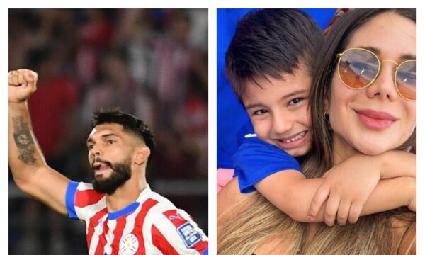 Cuerona presente en el estadio fue la musa de Omar Alderete para su golazo