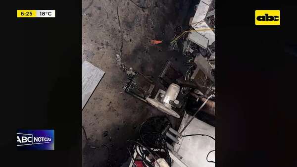 Video: Fábrica de toallas se encendió en Ñemby - ABC Noticias - ABC Color