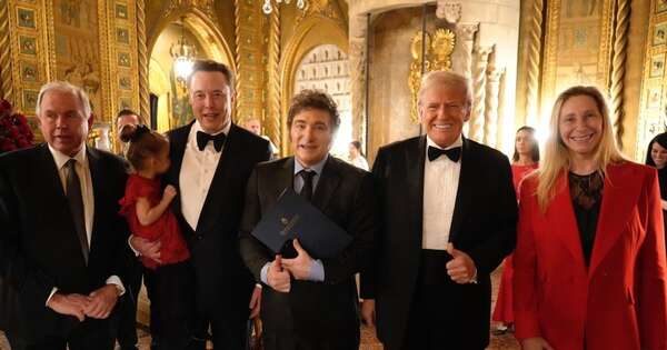 La Nación / Trump recibe a Milei y lo destaca como “una persona MAGA”