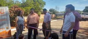 Inauguran obras de Empedrado en barrio Virgencita de Encarnación