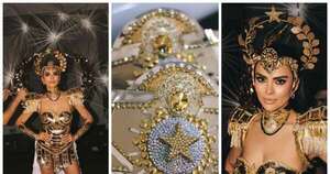 La Nación / Miss Universo: Naomi Méndez rindió homenaje a la mujer paraguaya con su traje alegórico
