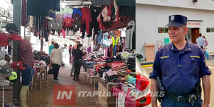 POLICÍA FRUSTRA INTENTO DE HURTO EN DOS LOCALES DEL CIRCUITO - Itapúa Noticias