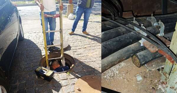 La Nación / Copaco investiga a técnicos por robo de 1.800 metros de cables en San Vicente