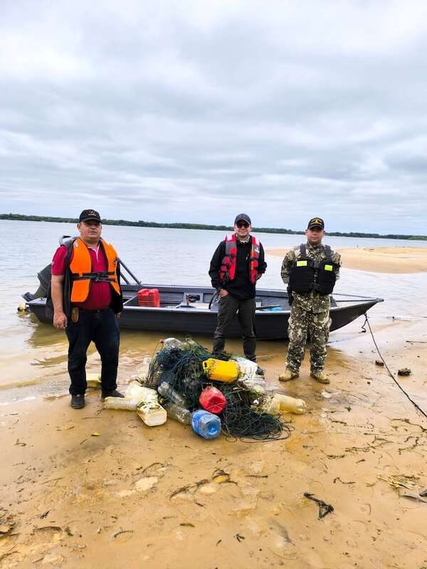 Veda de pesca: Mades incauta elementos de pesca del río Paraná - Nacionales - ABC Color