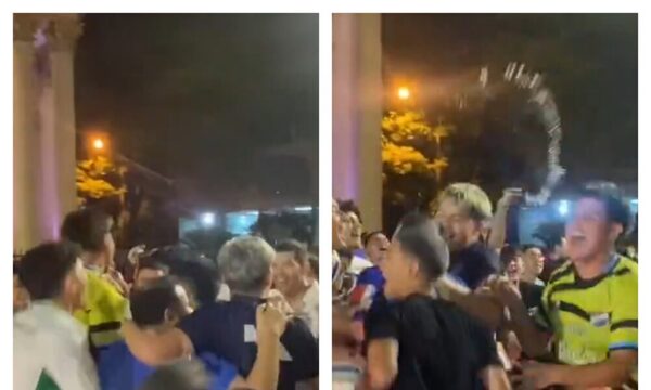 (VIDEO)Persona con discapacidad destacó que hinchas lo incluyeron sin conocerlo en los festejos