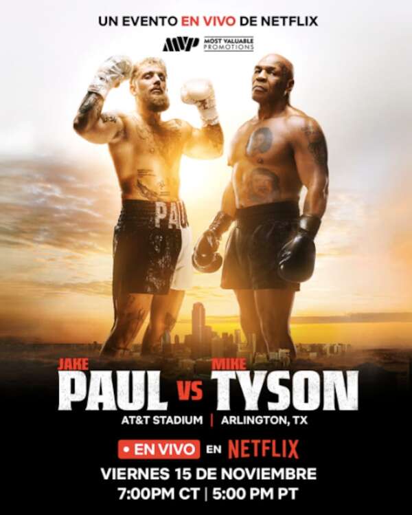El combate de Mike Tyson y Jake Paul mueve cerca de US$80 millones - Negocios - ABC Color