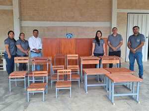 Más comodidad y mejor aprendizaje: Boquerón adquiere mobiliarios para el inicio del año escolar 2025