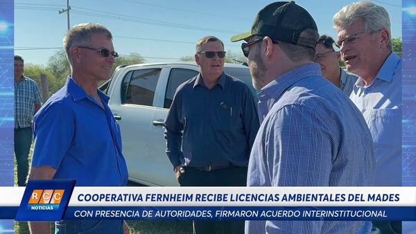 Video: Cooperativa Fernheim recibe licencias ambientales del MADES y suscriben convenio interinstitucional