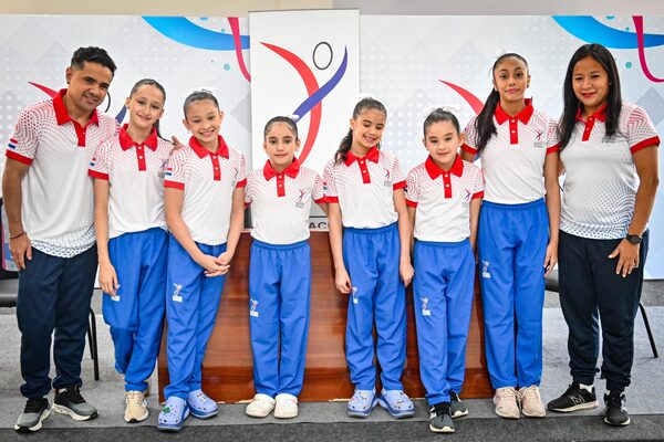 Seis niñas integran la delegación paraguaya para el Sudamericano de Gimnasia Artística Asunción 2024 - .::Agencia IP::.