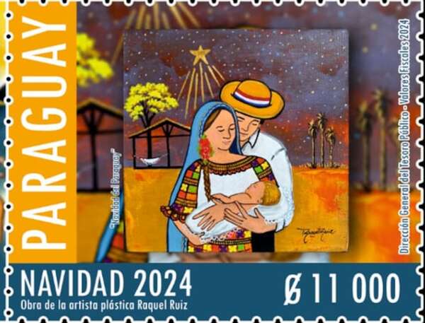 Ya se encuentran en circulación las estampillas navideñas - Nacionales - ABC Color