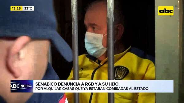 Video: RGD e hijo alquilaron casas que ya estaban comisadas - ABC Noticias - ABC Color