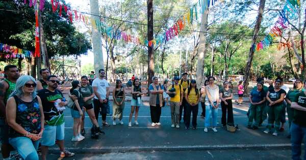 La Nación / El parque Caballero celebra el cierre de sus festivales culturales
