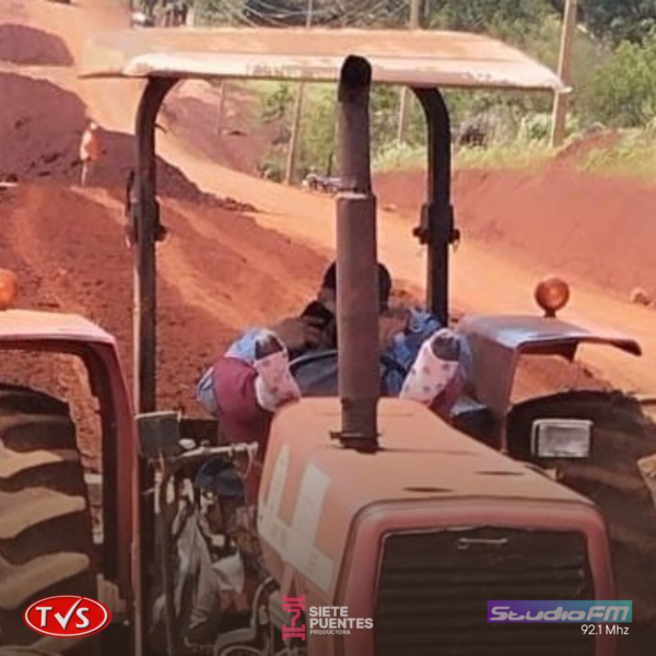 Robo Agravado en Carlos A. López: Hurtan Tractor de Empresa SOTEC S.A. - TVS