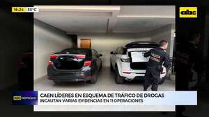 Video: caen supuestos líderes de esquema narco que operaba en Paraguay y Brasil - ABC Noticias - ABC Color