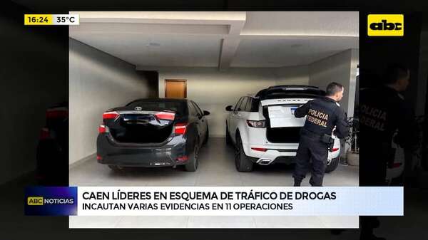 Video: caen supuestos líderes de esquema narco que operaba en Paraguay y Brasil - ABC Noticias - ABC Color
