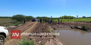 FISCALÍA AMBIENTAL DE ITAPÚA INVESTIGA EL SUPUESTO REPRESAMIENTO DE UN CAUCE HÍDRICO - Itapúa Noticias