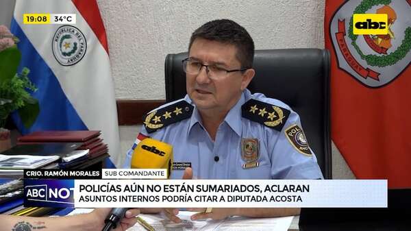 Policías no están sumariados ni fueron trasladados: desde la Comandancia defienden procedimiento - ABC Noticias - ABC Color