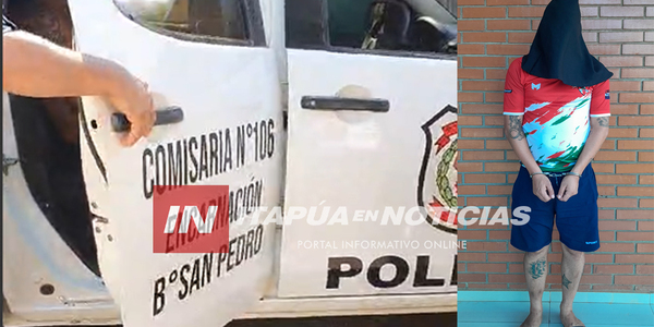 AGREDIÓ A SU MADRE Y TERMINÓ PRESO EN ENCARNACIÓN - Itapúa Noticias