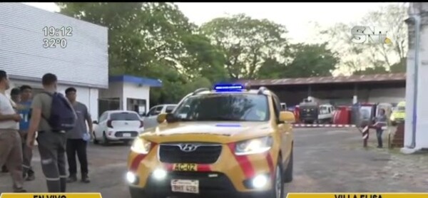 Explosión y derrumbe en una fábrica de hielo - SNT