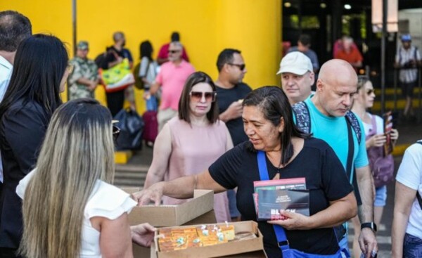 Campaña Buen Anfitrión en la zona primaria de Ciudad del Este