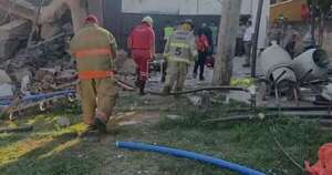 Diario HOY | Explosión y derrumbe en fábrica de hielo en Villa Elisa