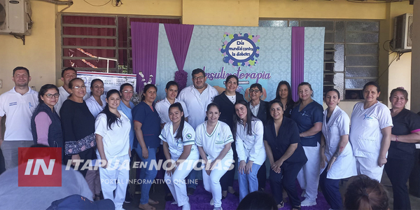 CENTRO DE SALUD DE GRAL. ARTIGAS CONMEMORA EL DÍA MUNDIAL DE LA DIABETES CON ÉXITO - Itapúa Noticias