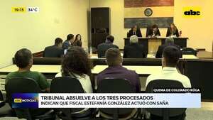 Quema de Colorado Róga: absuelven de culpa y pena a procesados - ABC Noticias - ABC Color