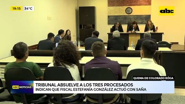 Quema de Colorado Róga: absuelven de culpa y pena a procesados - ABC Noticias - ABC Color