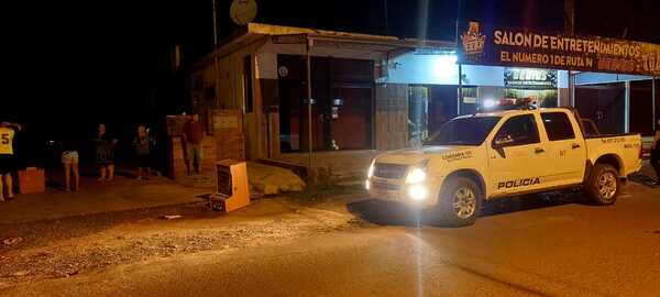 Intentaron hurtar tragamonedas de un local en Cambyretá