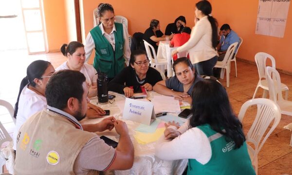 Realizan taller de planificación participativa en Itakyry para promover un Municipio Saludable