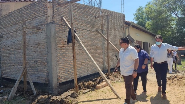 Avanza la construcción de la sala de mamografía en Alberdi - .::Agencia IP::.