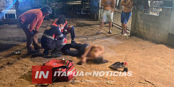 JOVEN FUE HERIDO DE UN DISPARO EN ENCARNACIÓN - Itapúa Noticias