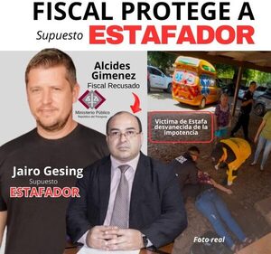 RECUSAN A FISCAL POR FAVORECER A UN EMPRESARIO BRASILEÑO ACUSADO DE ESTAFA