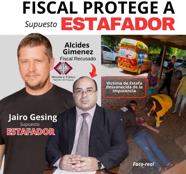 RECUSAN A FISCAL POR FAVORECER A UN EMPRESARIO BRASILEÑO ACUSADO DE ESTAFA
