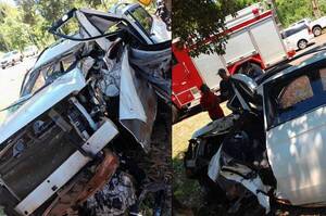 Violentísimo accidente se terminó llevando la vida de un joven: quedó atrapado aún con vida