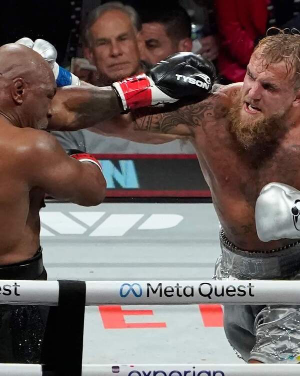Jake Paul derrota a Mike Tyson: polémica por la edad y millonarias bolsas