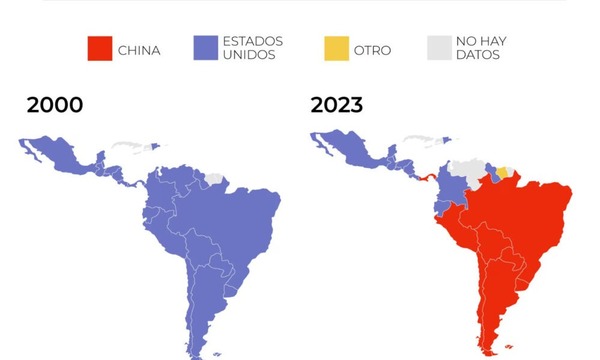 El mapa de las inversiones y el comercio de América Latina tiene un dueño casi exclusivo: China