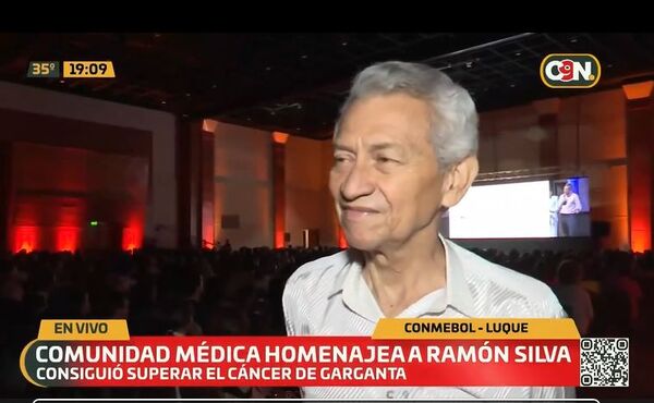 Ramón Silva, homenajeado por los médicos tras su milagrosa recuperación