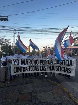 Marcha contra todas las injusticias se inicia hoy - Política - ABC Color