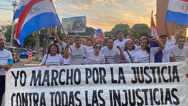 Marcha Japay-Py inicia hoy y llama a manifestación contra injusticias