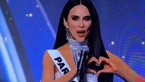 [VIDEO] ¡Ñande Miss Universo Paraguay no ligó ni tuque en la gala final!