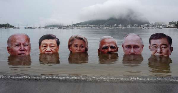 La Nación / Un G20 dividido busca diálogo en Rio de Janeiro