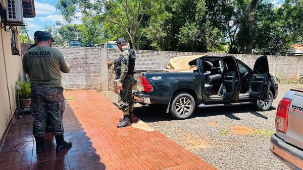 Joven detenido por trasportar más de 700 kilos de marihuana en una camioneta lujosa