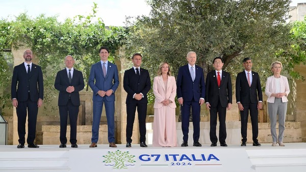 Los líderes del G7 reafirmaron su apoyo a Ucrania a poco de cumplirse 1.000 días de la invasión rusa - ADN Digital