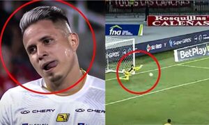 ¿Jugador del Once Caldas indicó con su cabeza al arquero hacia dónde tiraría el penal?