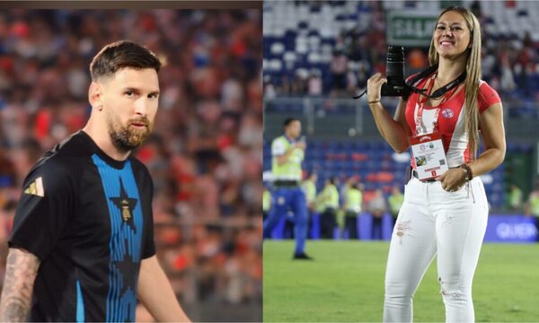 “Encara Messi, encara Messi”: ¡El ídolo curepa fichó a una fotógrafa paraguaya!